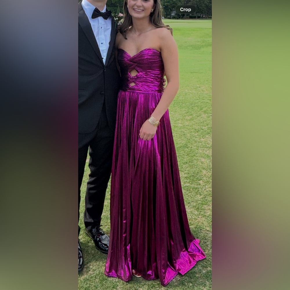 Sherri Hill Vibrant Pink Dress